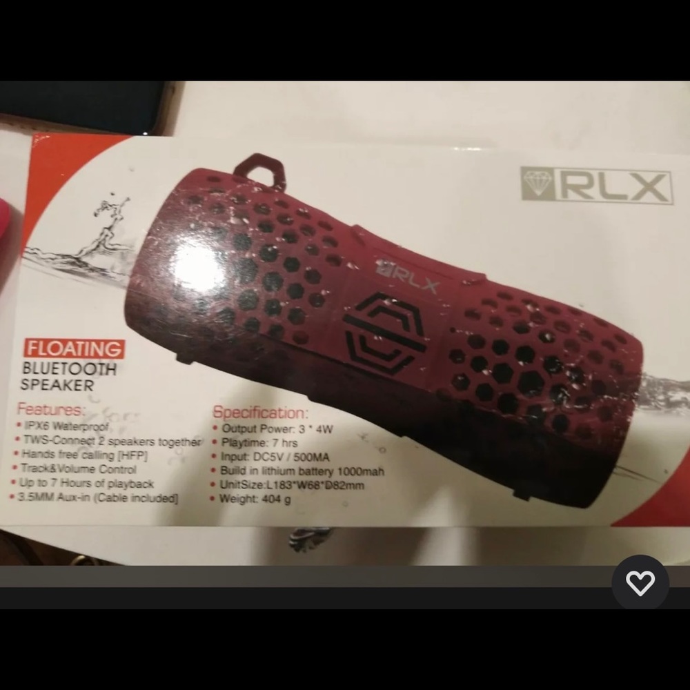 RLX Floating Waterproof Bluetooth Speakers